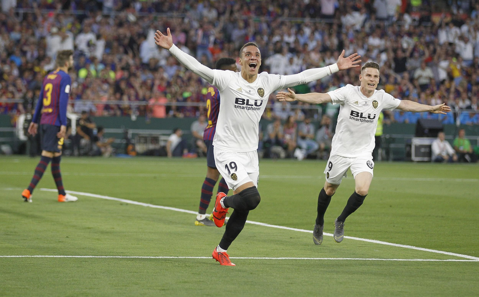 Las fotos de la final de la Copa del Rey entre el Barcelona y el Valencia en el Benito Villamarín