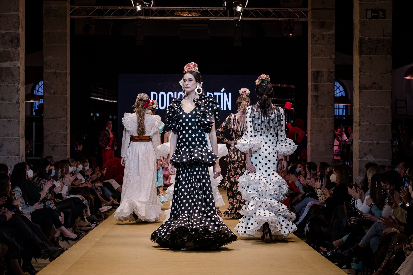 El desfile de Rocío Martín en la Pasarela Flamenca de Jerez, todas las fotos