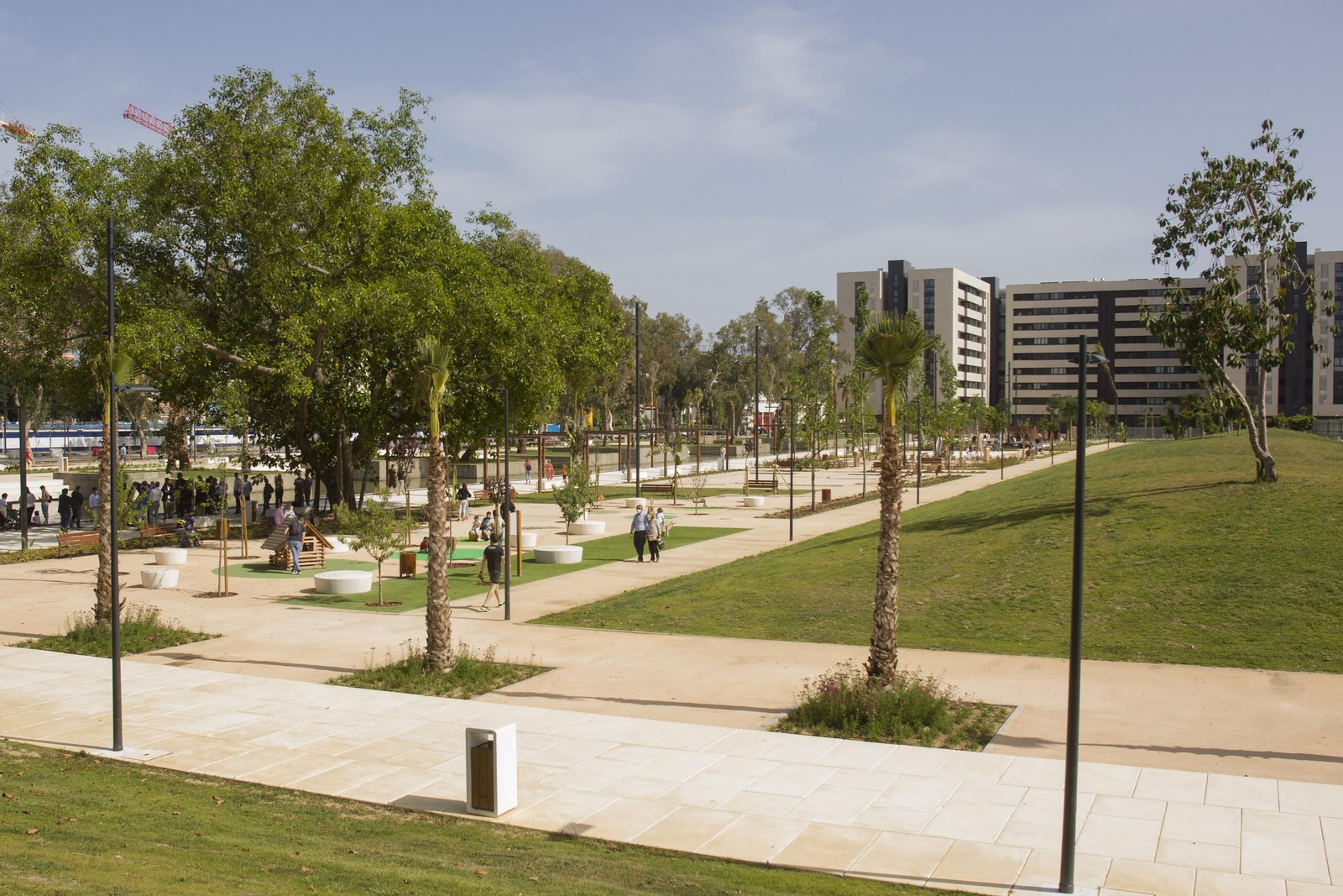 El nuevo parque de Martiricos, en fotos