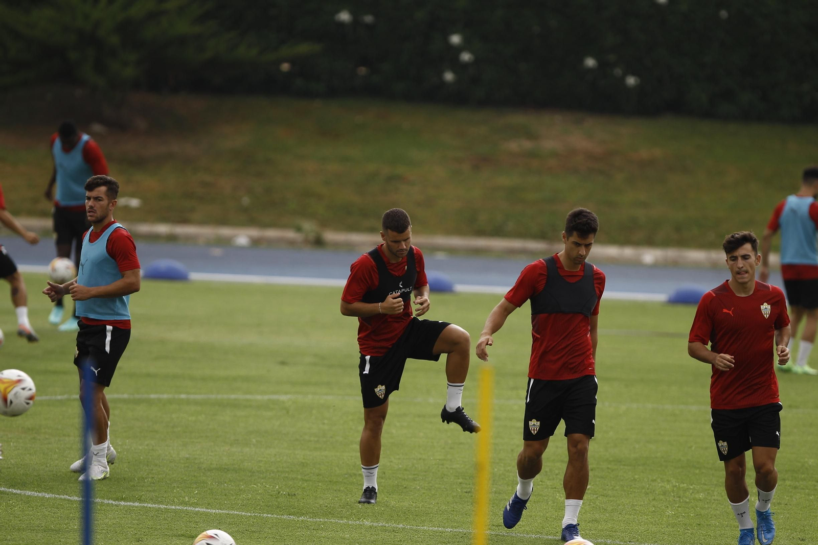 Fotogalería entrenamiento U.D. Almería