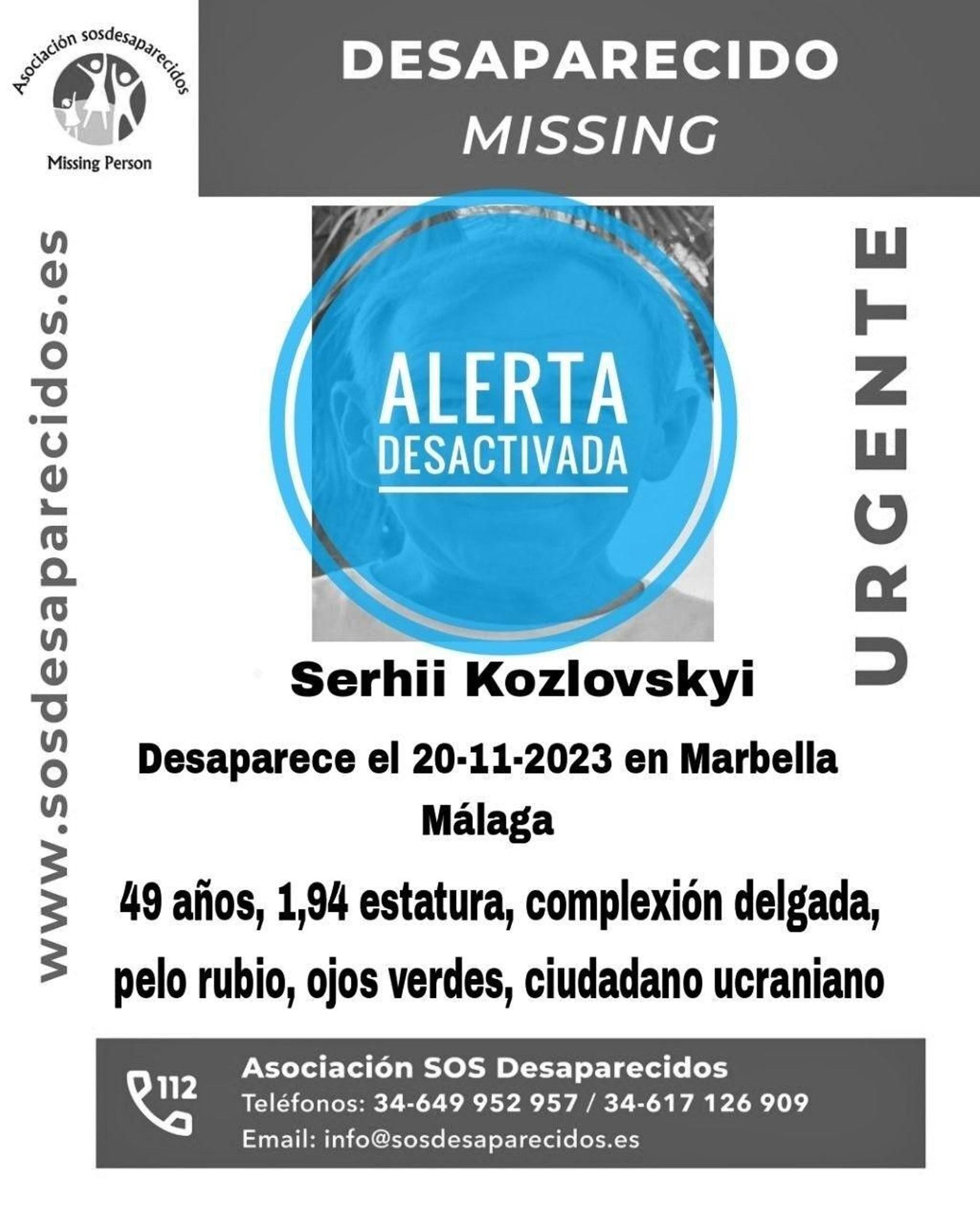 Alerta de búsqueda desactivada. Alerta de búsqueda desactivada.