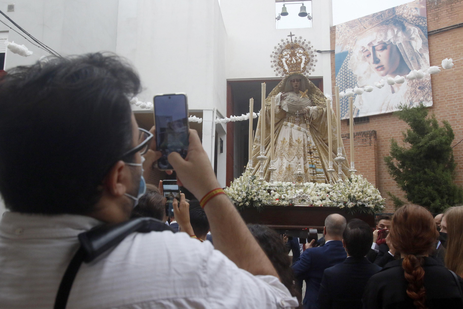 El rosario de la aurora de la Virgen de la Estrella, en imágenes