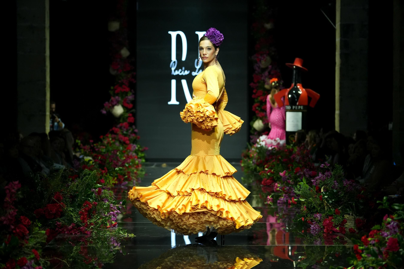 Desfile de Rocío Lama en la Pasarela Flamenca Tío Pepe Jerez 2024