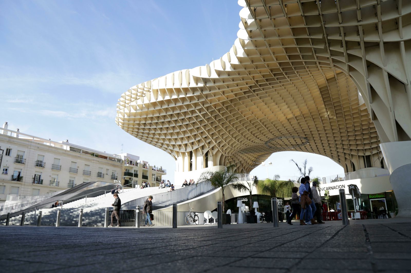Las Setas de la Encarnación acogerán este viernes la protesta contra el cambio climático.