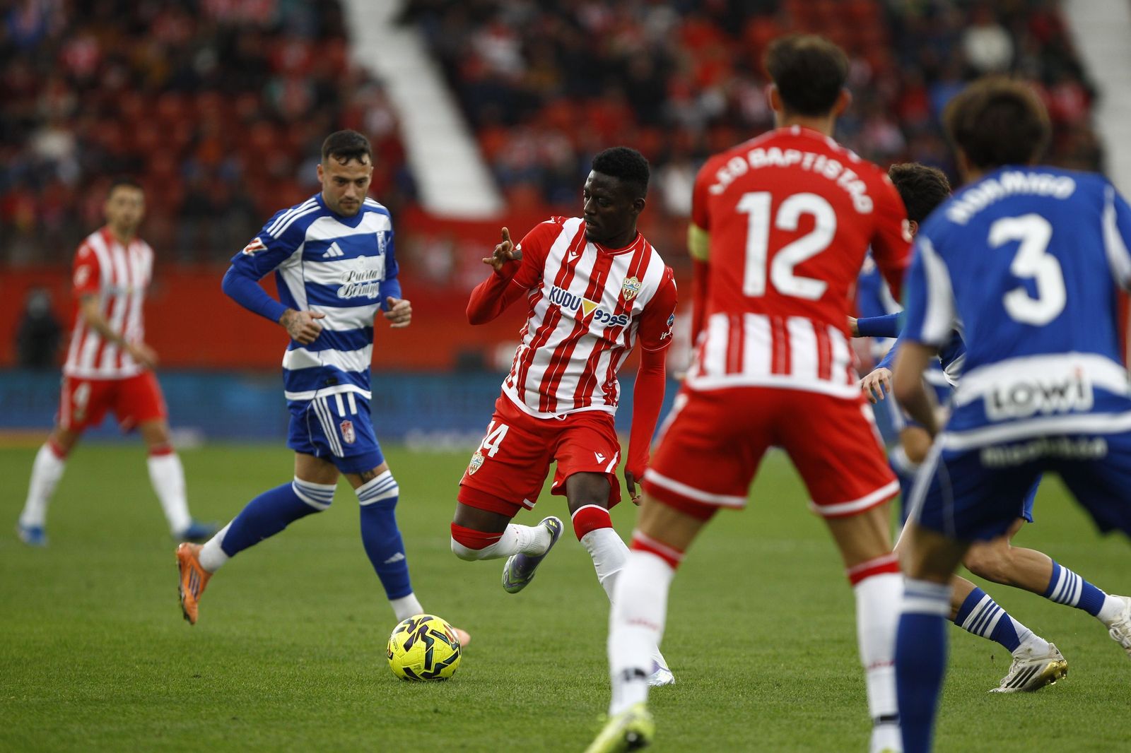 Las fotos del partido U.D. Almería-Granada C.F.