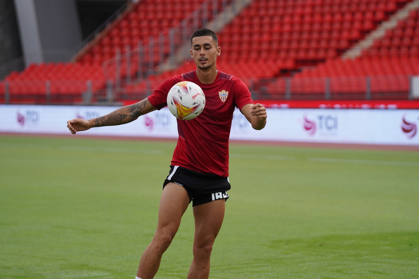 Fotogalería del entrenamiento del Almería, sábado 14