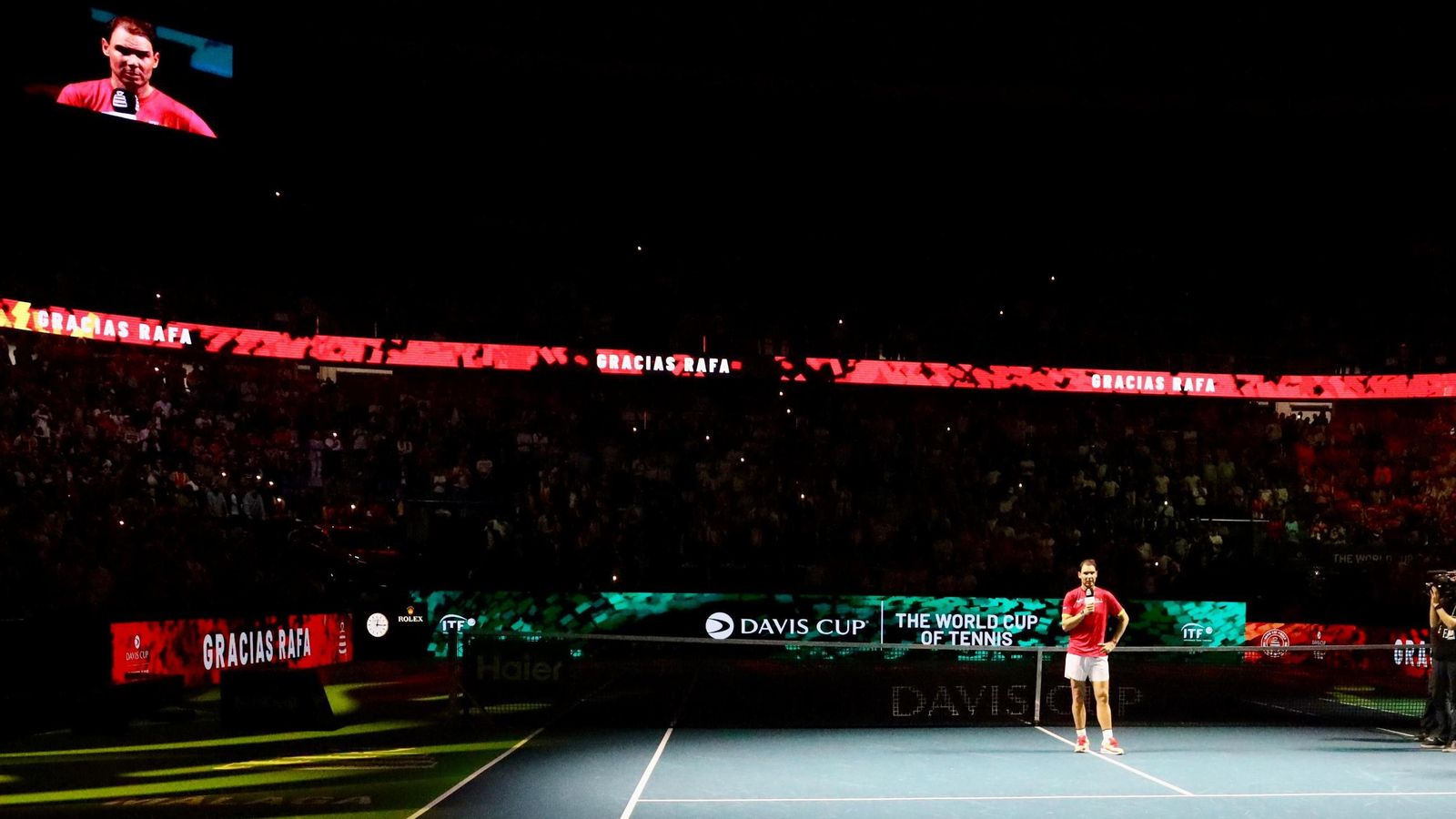 El homenaje a Rafa Nadal, en fotos