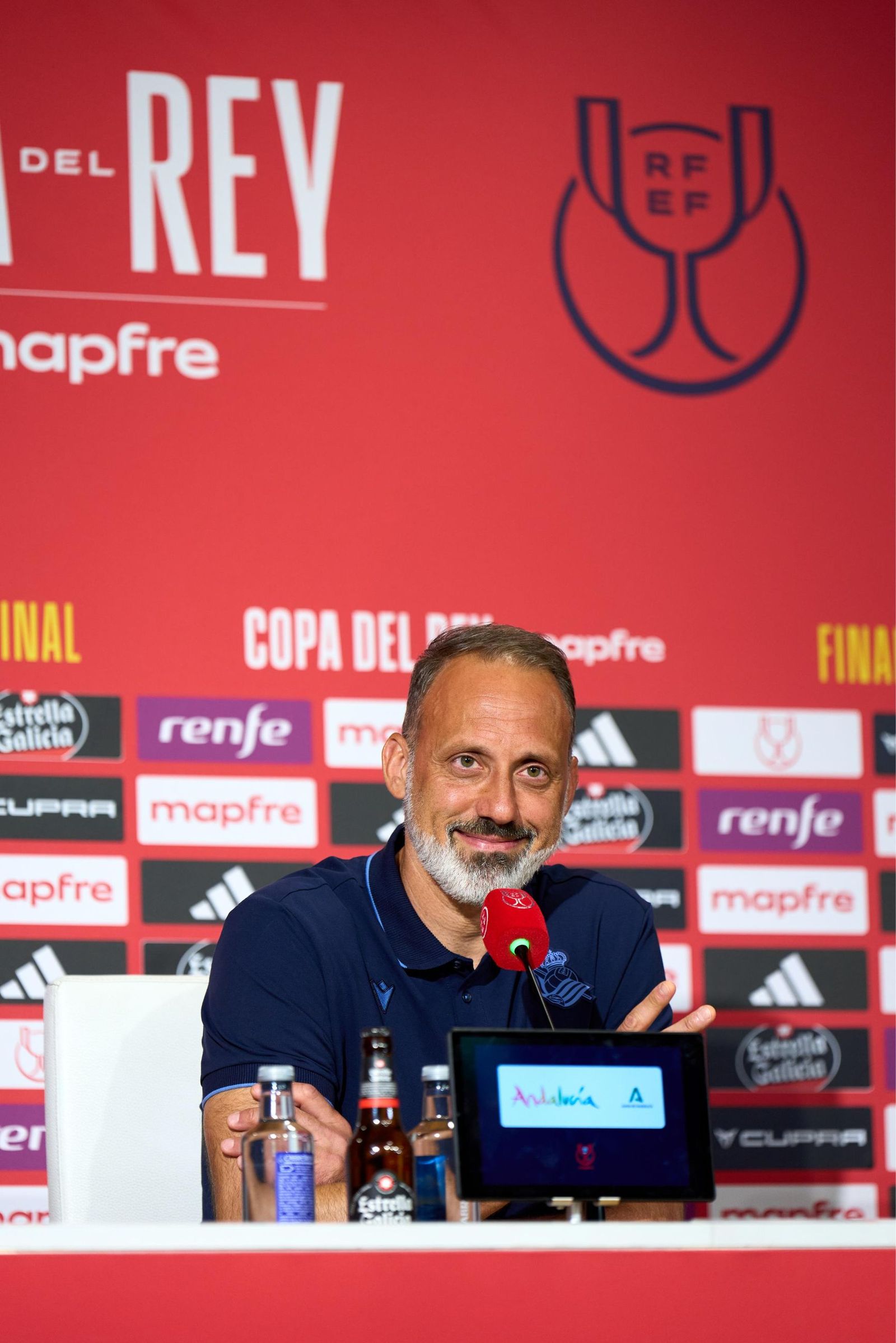 Las fotos de la previa de la final de la Copa del Rey