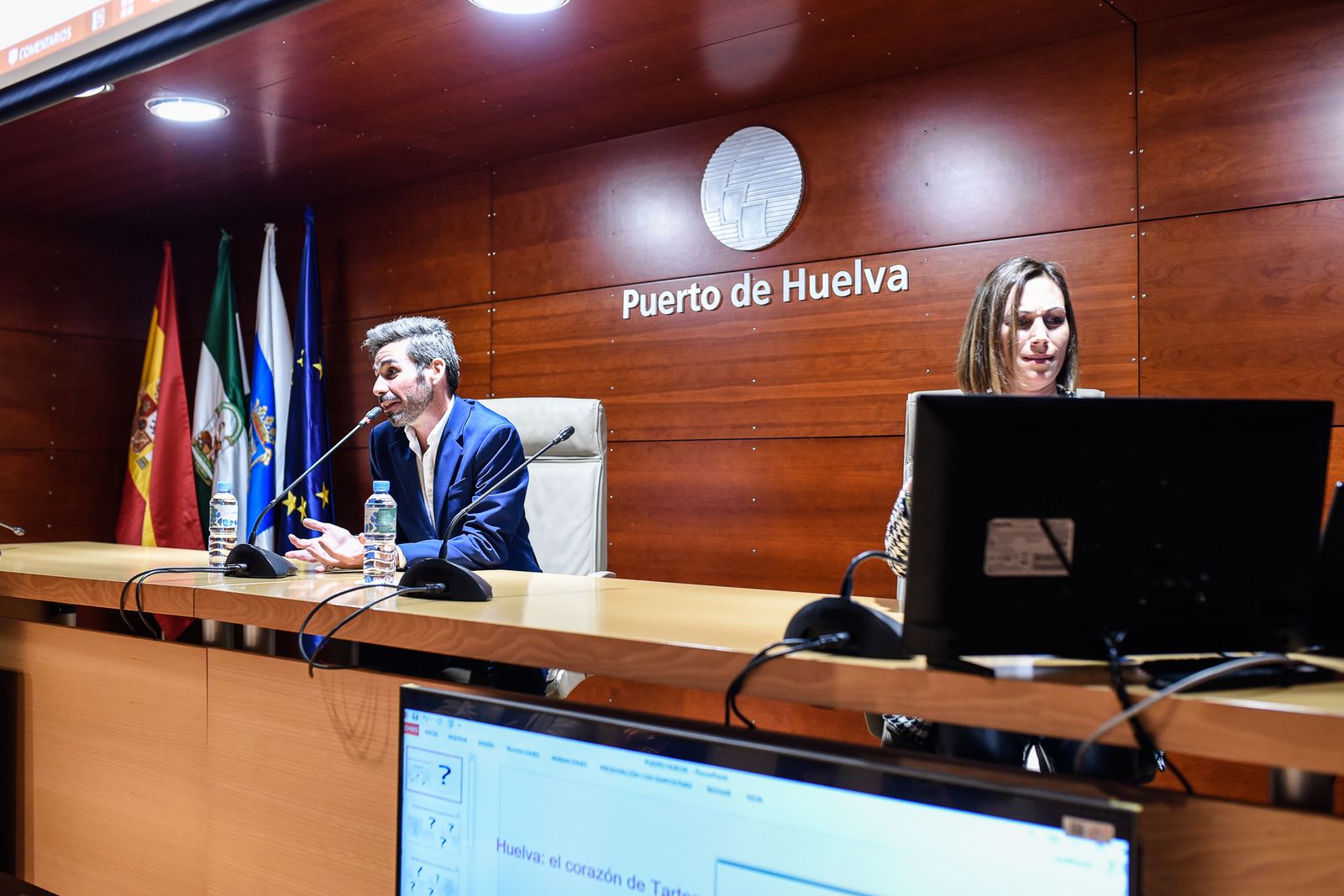 Imágenes de la inauguración de Huelva, el corazón de Tartessos. I Jornada patrimonial en el entorno de la Ría'