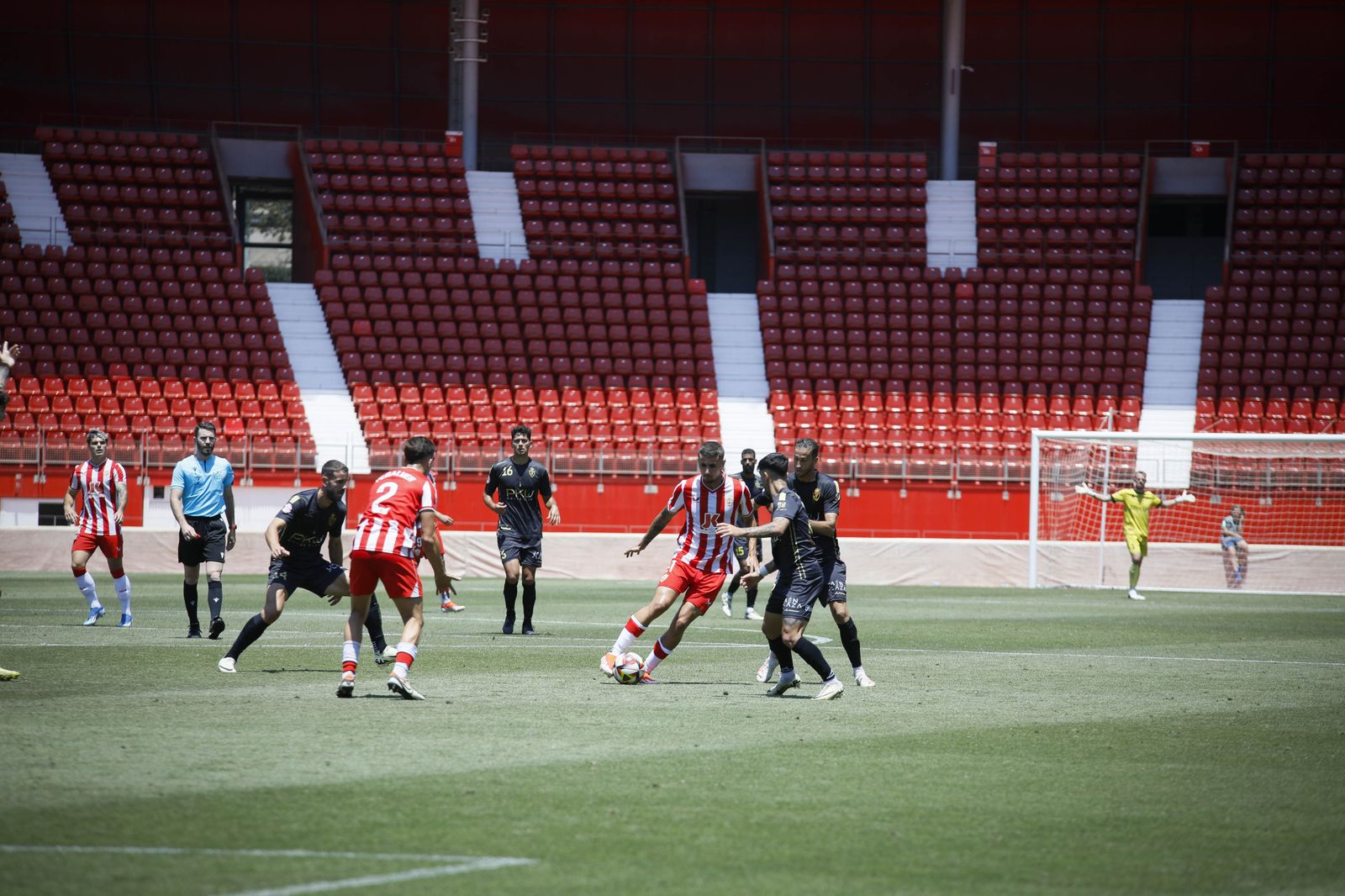 Imágenes del partido entre el Almería B y el Real Jaén