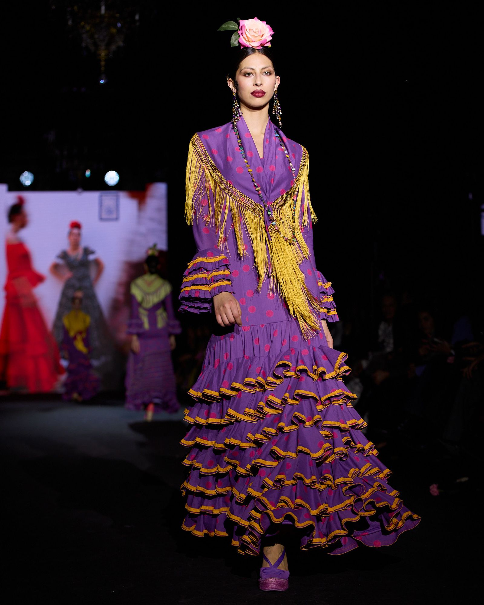 El desfile de flamenca Pol Núñez en We Love Flamenco 2026, todas las fotos