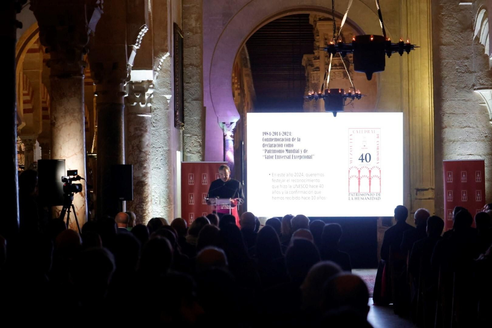 Las fotografías del inicio de las obras de restauración de la Maqsura de la Mezquita-Catedral de Córdoba