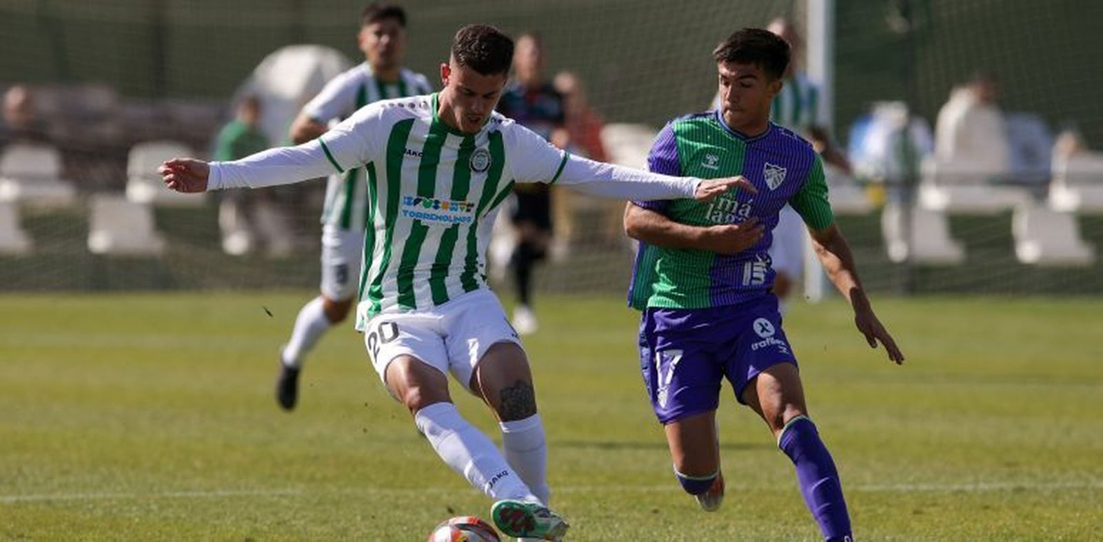 Imagen del Torremolinos-Atlético Malagueño.