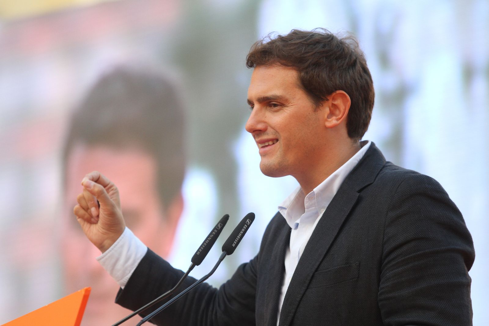 Encuentro Ciudadanos con Albert Rivera en la Plaza de Las Monjas
