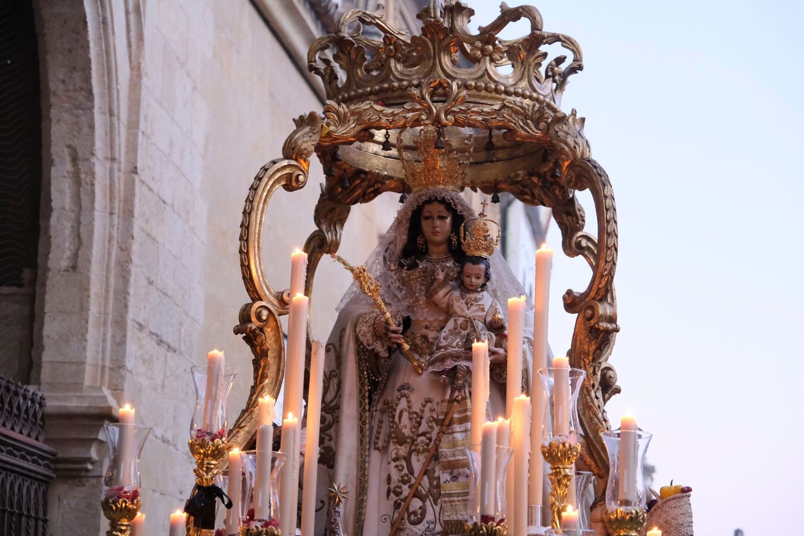 Las imágenes de la procesión de la Virgen del Socorro de Córdoba