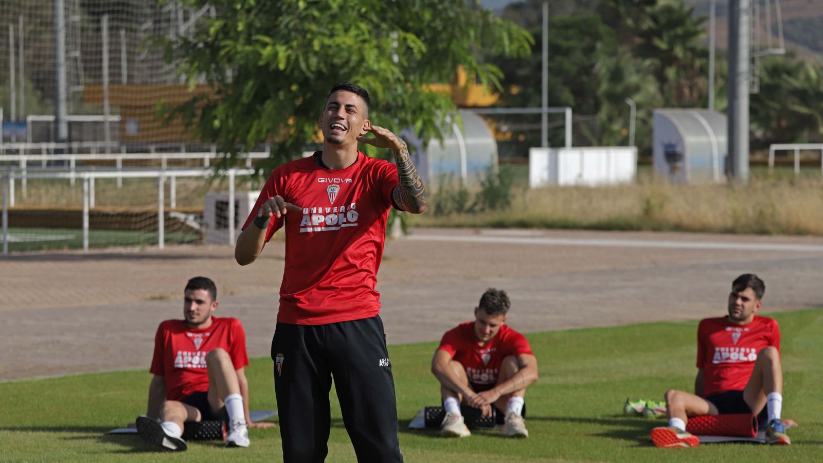 Fotos del primer entrenamiento del Algeciras CF