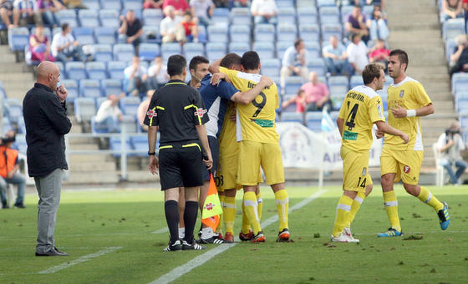 El Recreativo cierra la temporada con una derrota ante el Cartagena.

Foto: Josue Correa