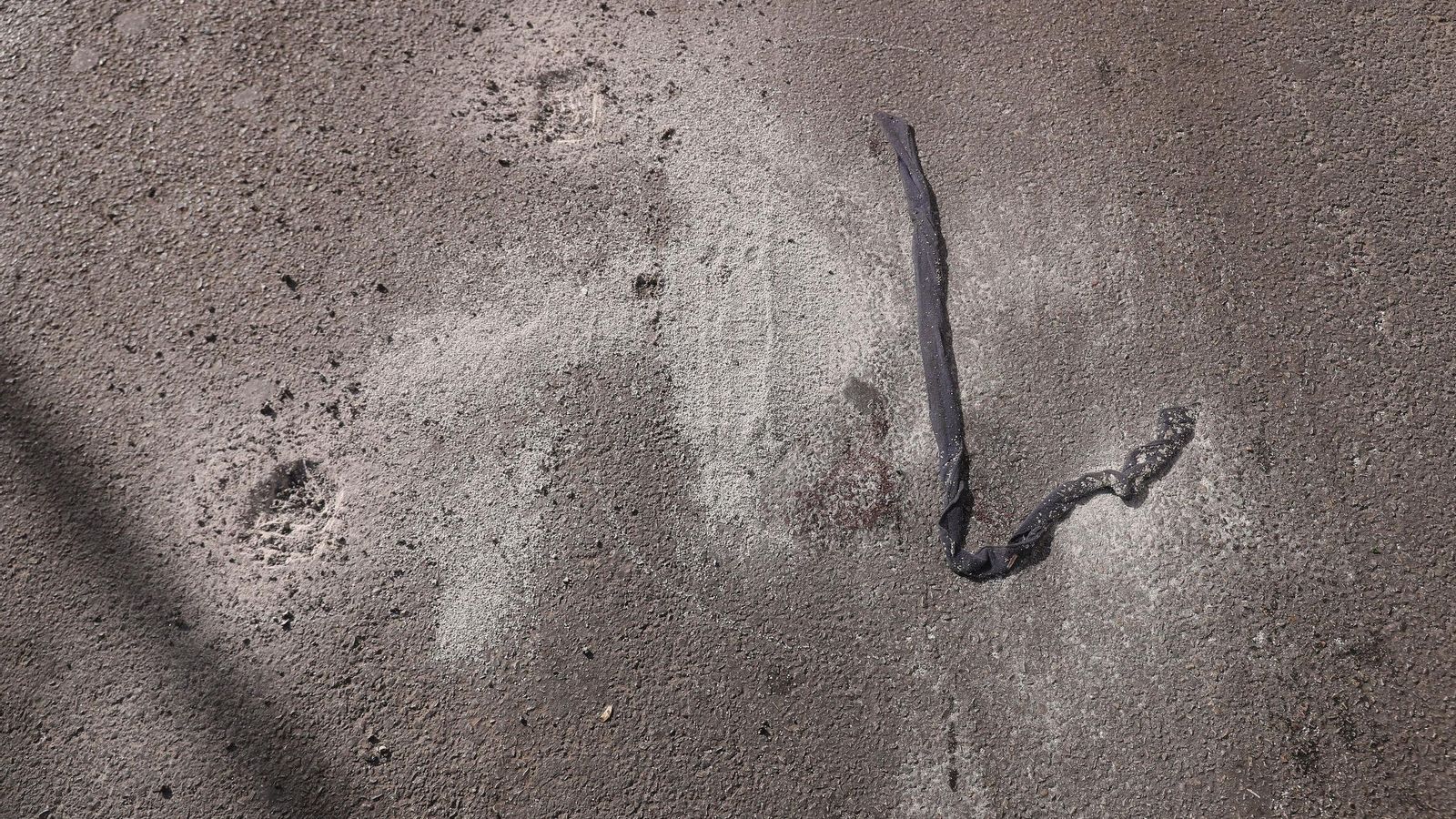 Detalle del lugar en que se produjo el suceso.