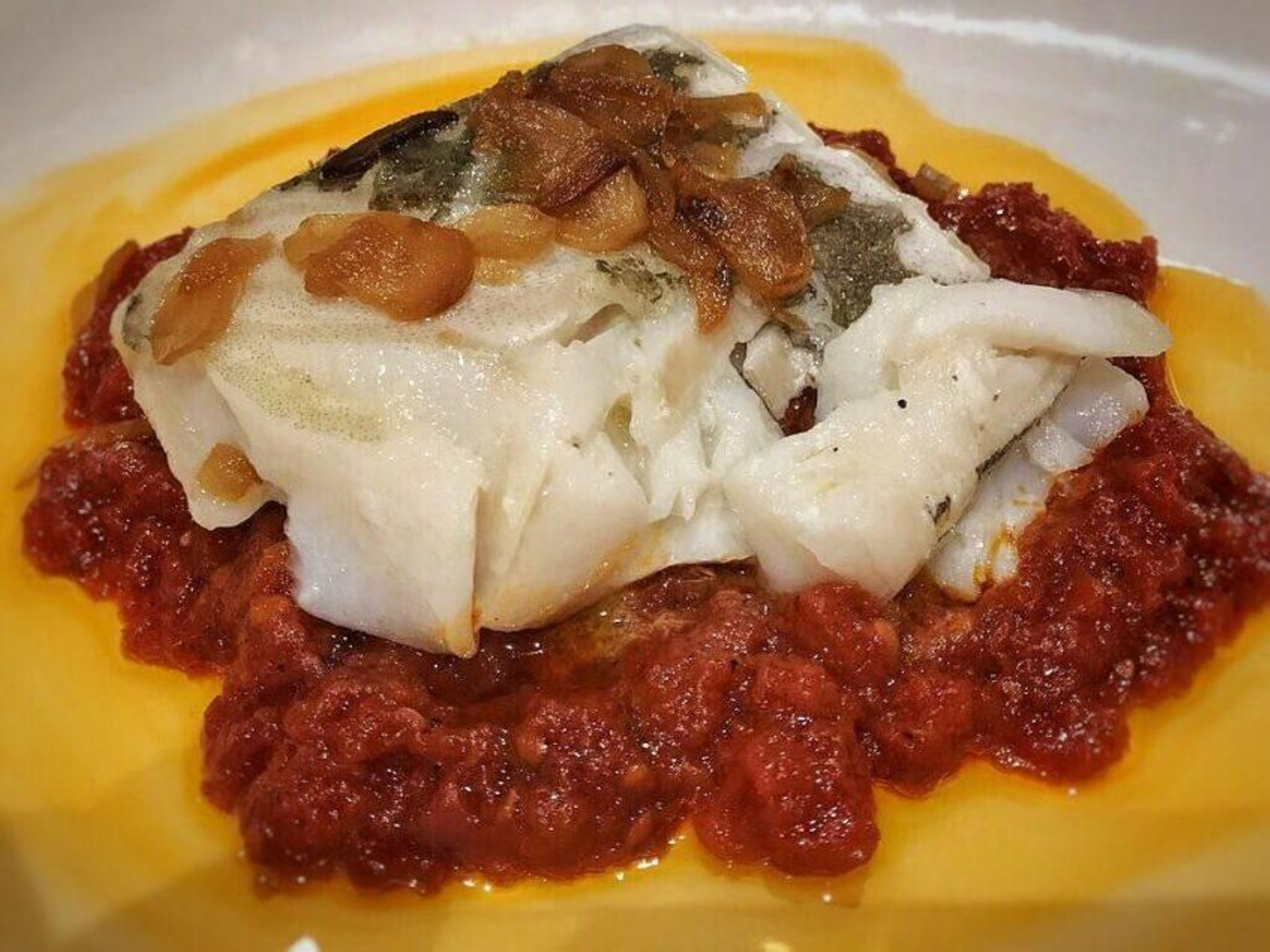 Bacalao con tomate