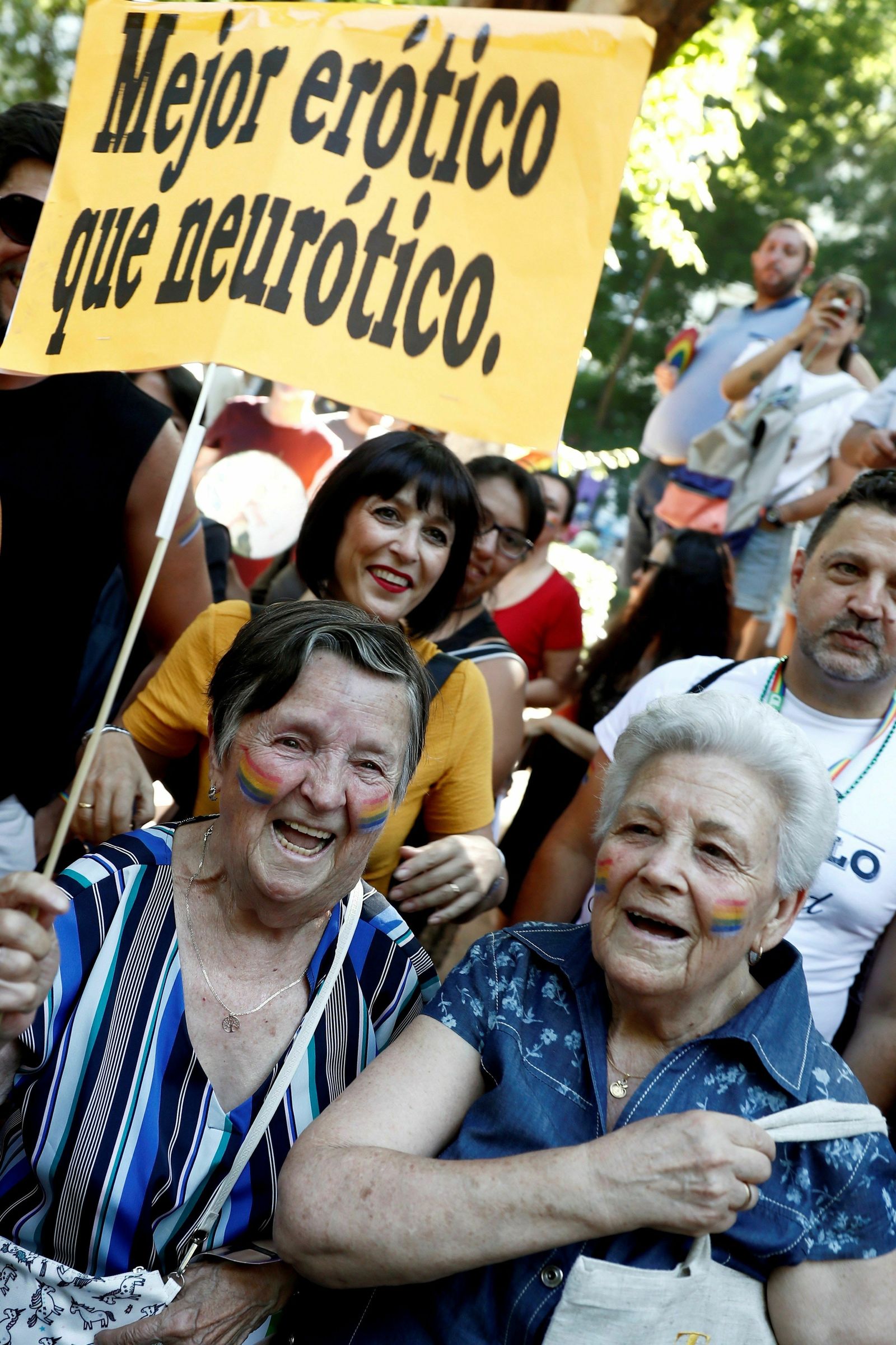 Manifestación del Orgullo LGTBI en Madrid.