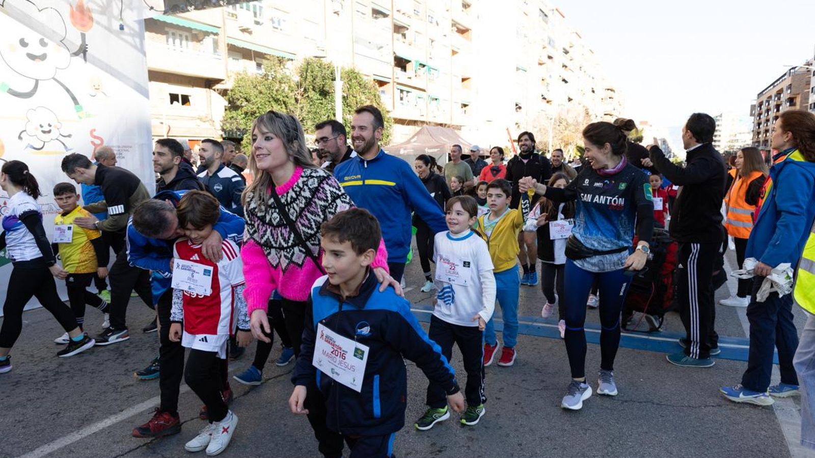 En imágenes: Los niños y niñas de los colegios de Jaén, protagonistas de la San Antón Escolar