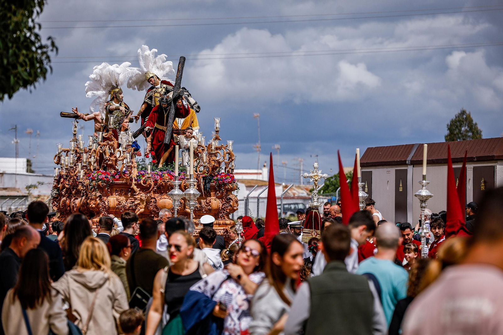 Las imágenes de la Hermandad de Tres Caídas de la Semana Santa de San Fernando 2025