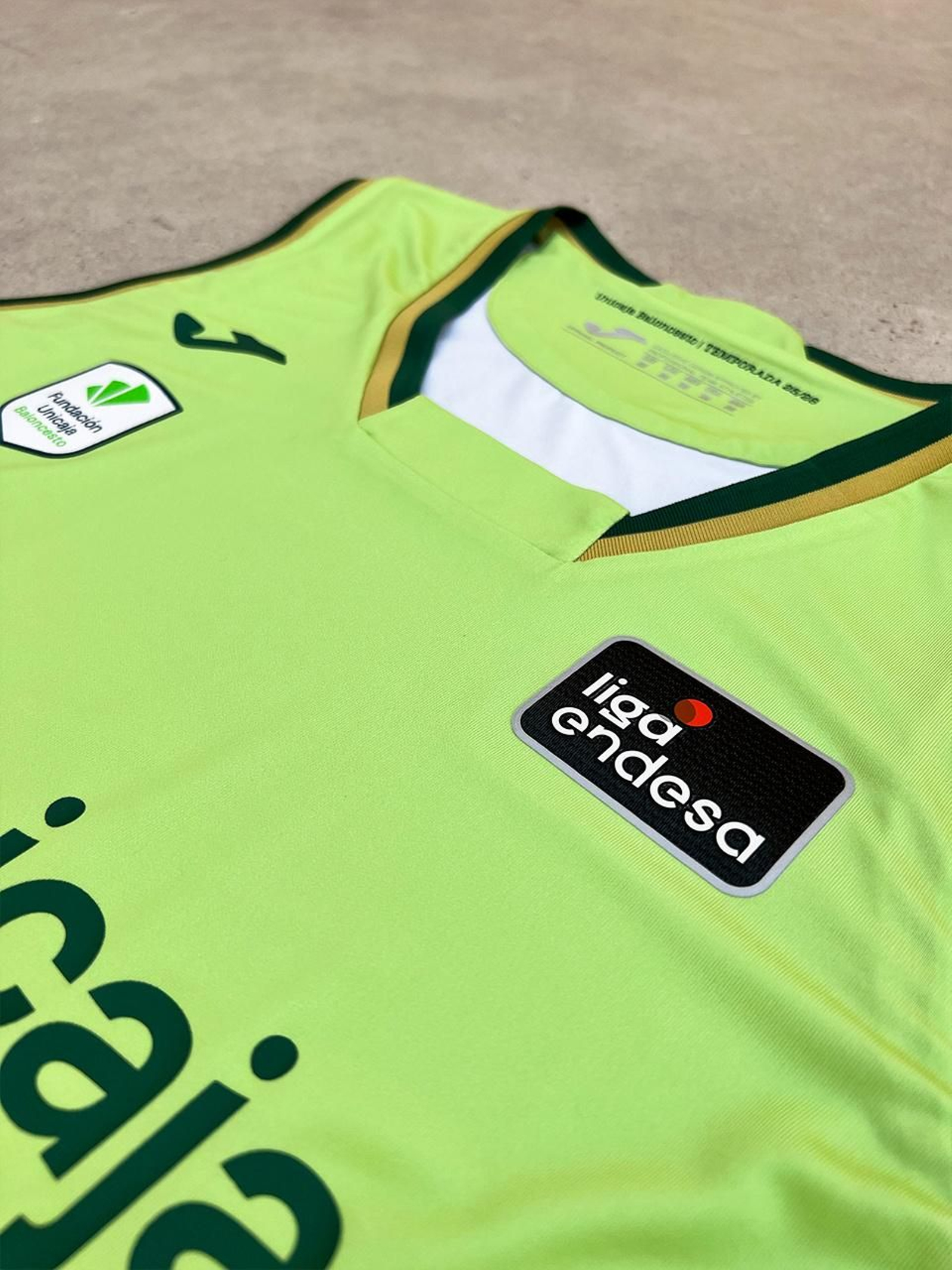 Verde lima, la nueva piel del Unicaja