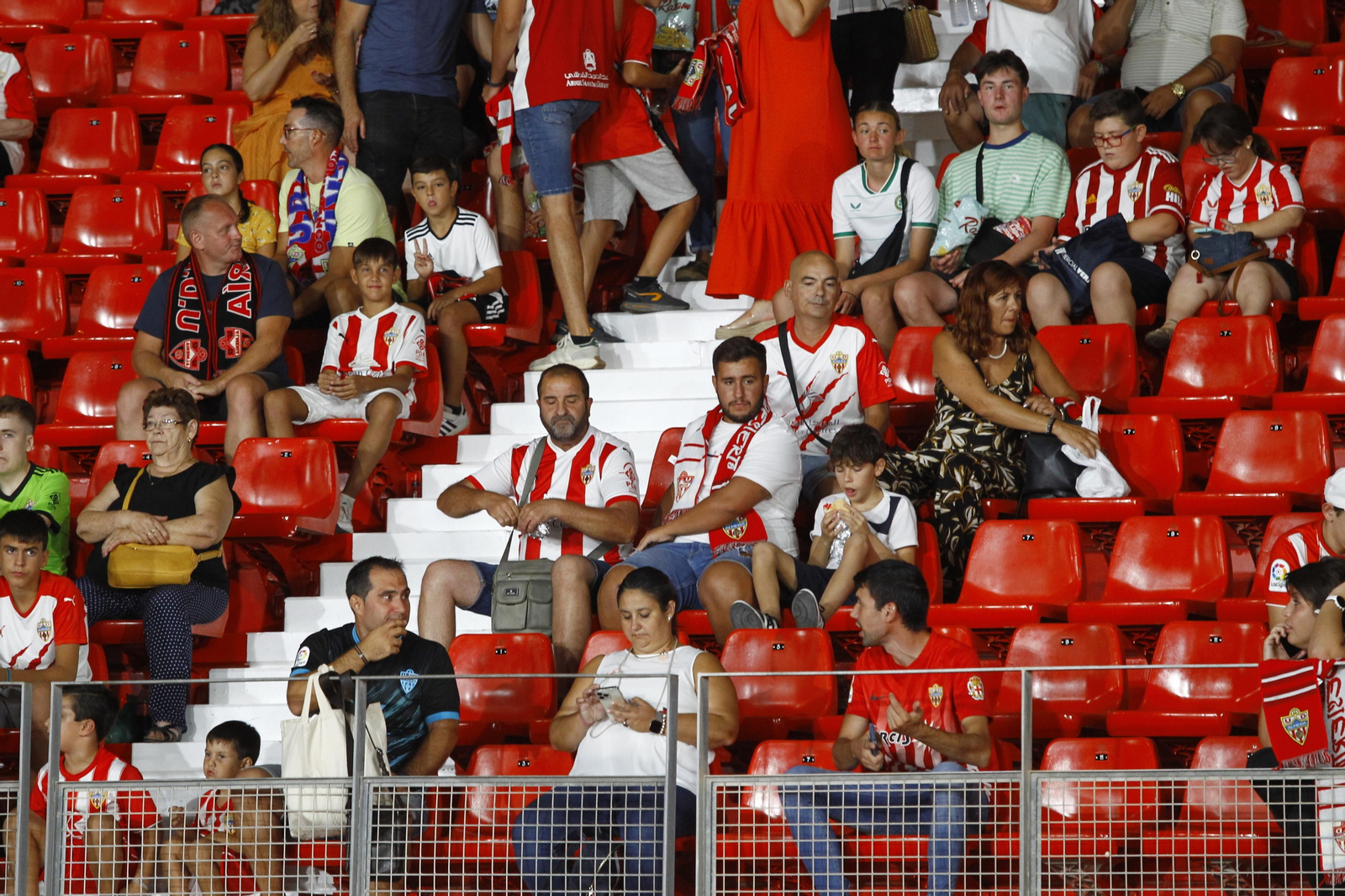 Imágenes del partido U.D. Almería-Real Club Celta de Vigo