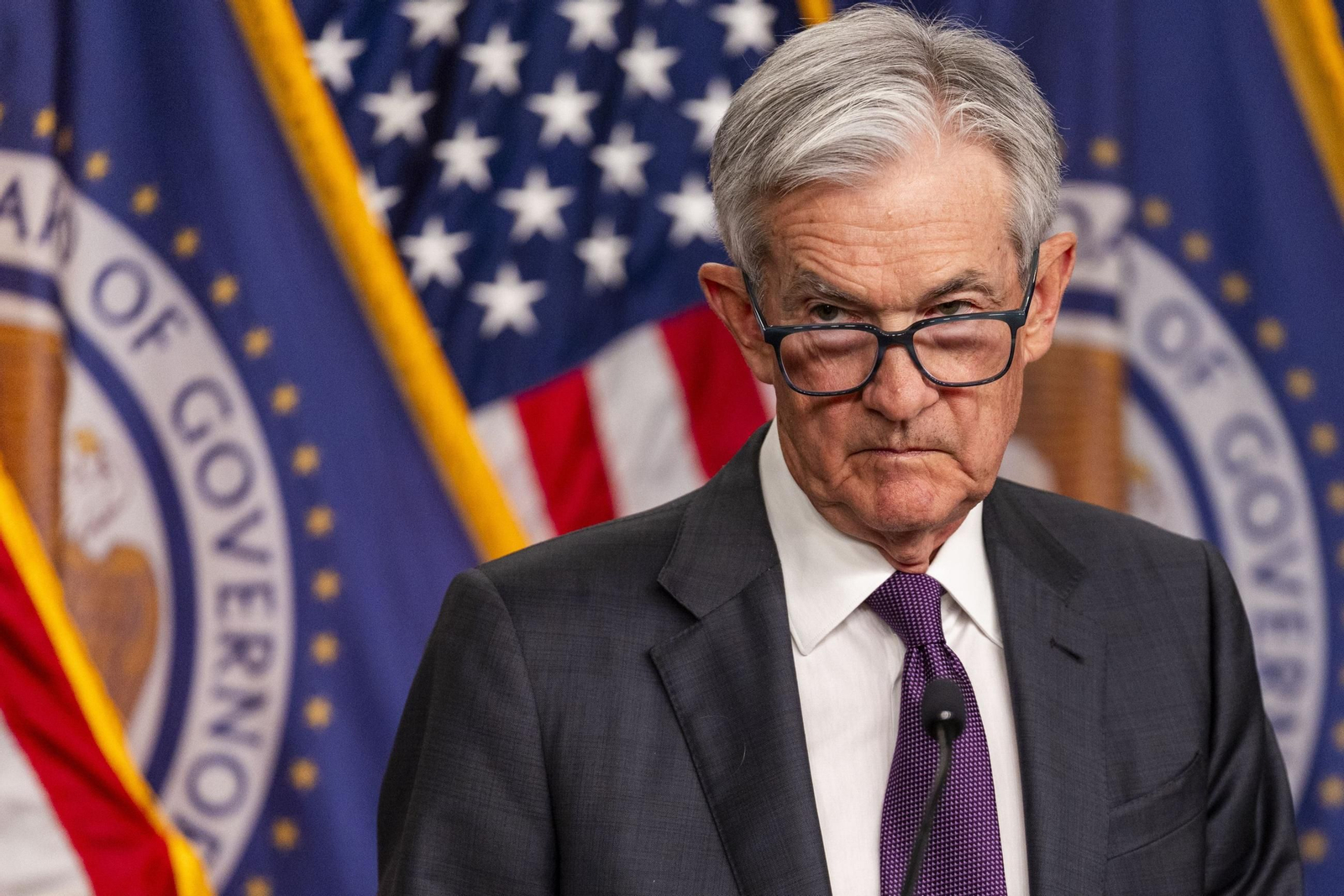 Jerome Powell, presidente de la Fed, en una imagen de archivo