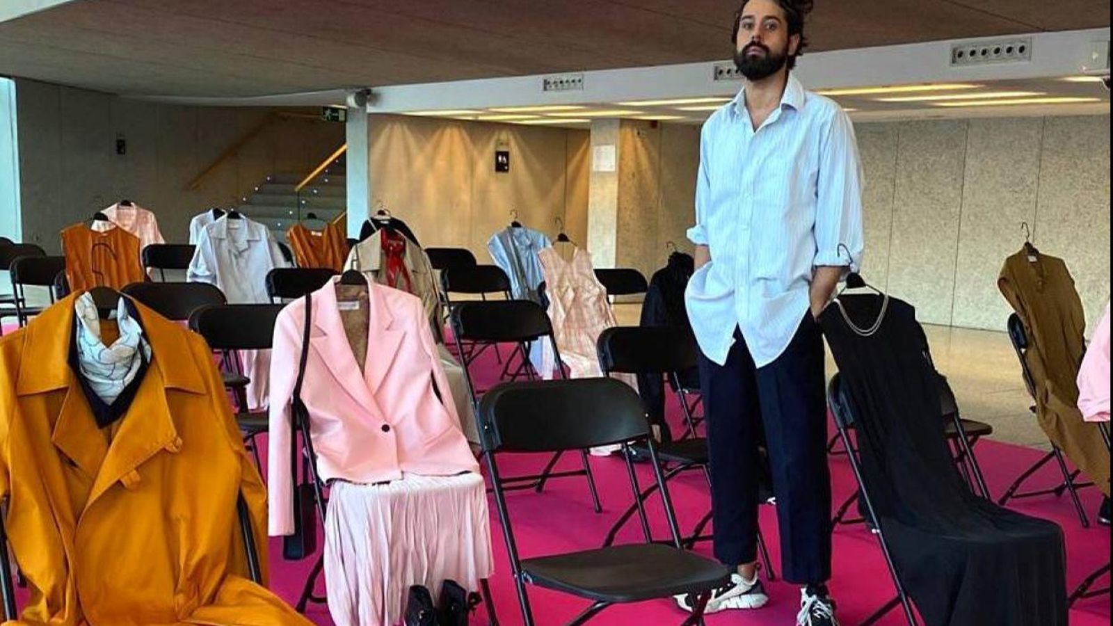 Moisés Nieto, en la presentación.