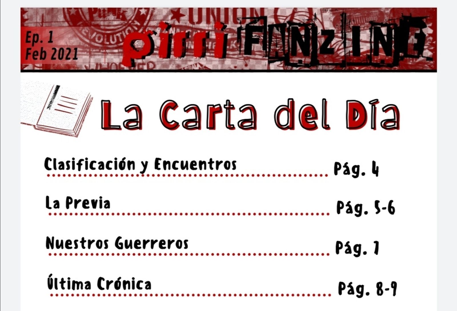 'Pirri Fanzine', un guiño a la histórica revista 'Mucho Poli' de los 90