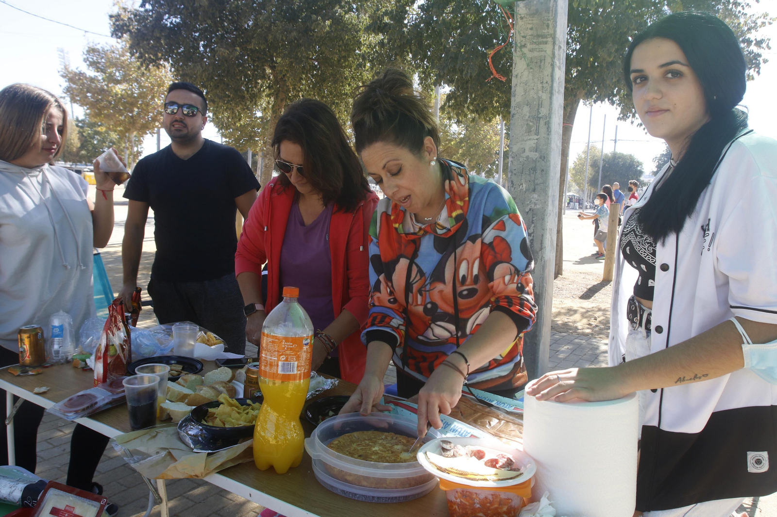 Los peroles por San Rafael, en fotografías