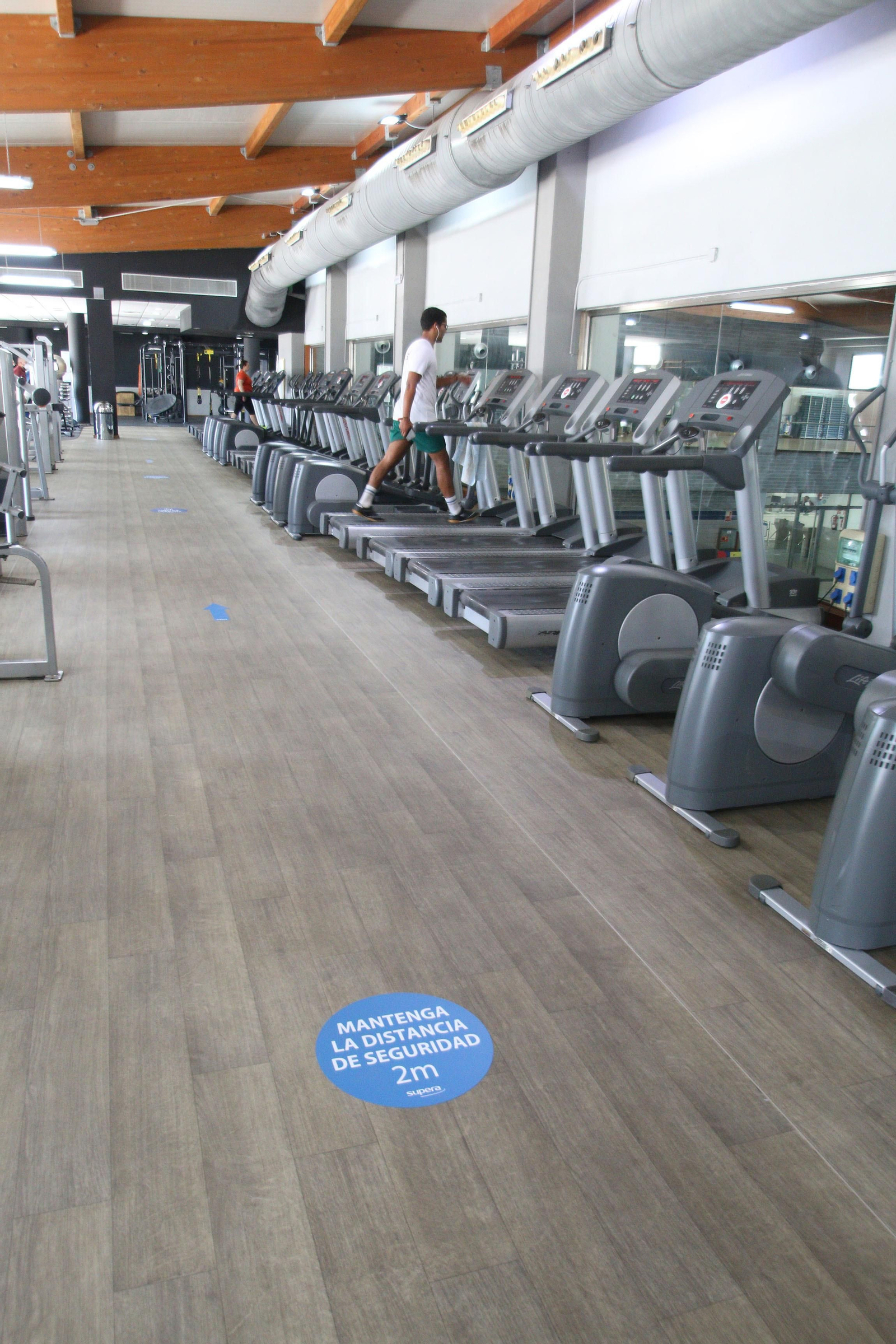 Apertura de los gimnasios en Almería