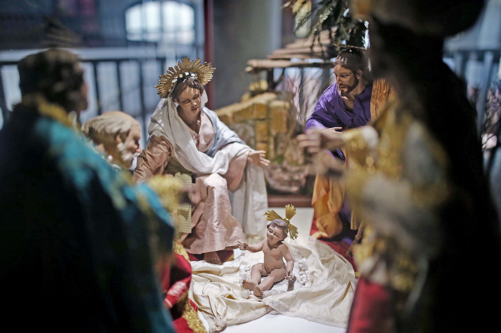 Varios de los Belenes que se pueden visitar los distintos lugares de Jerez