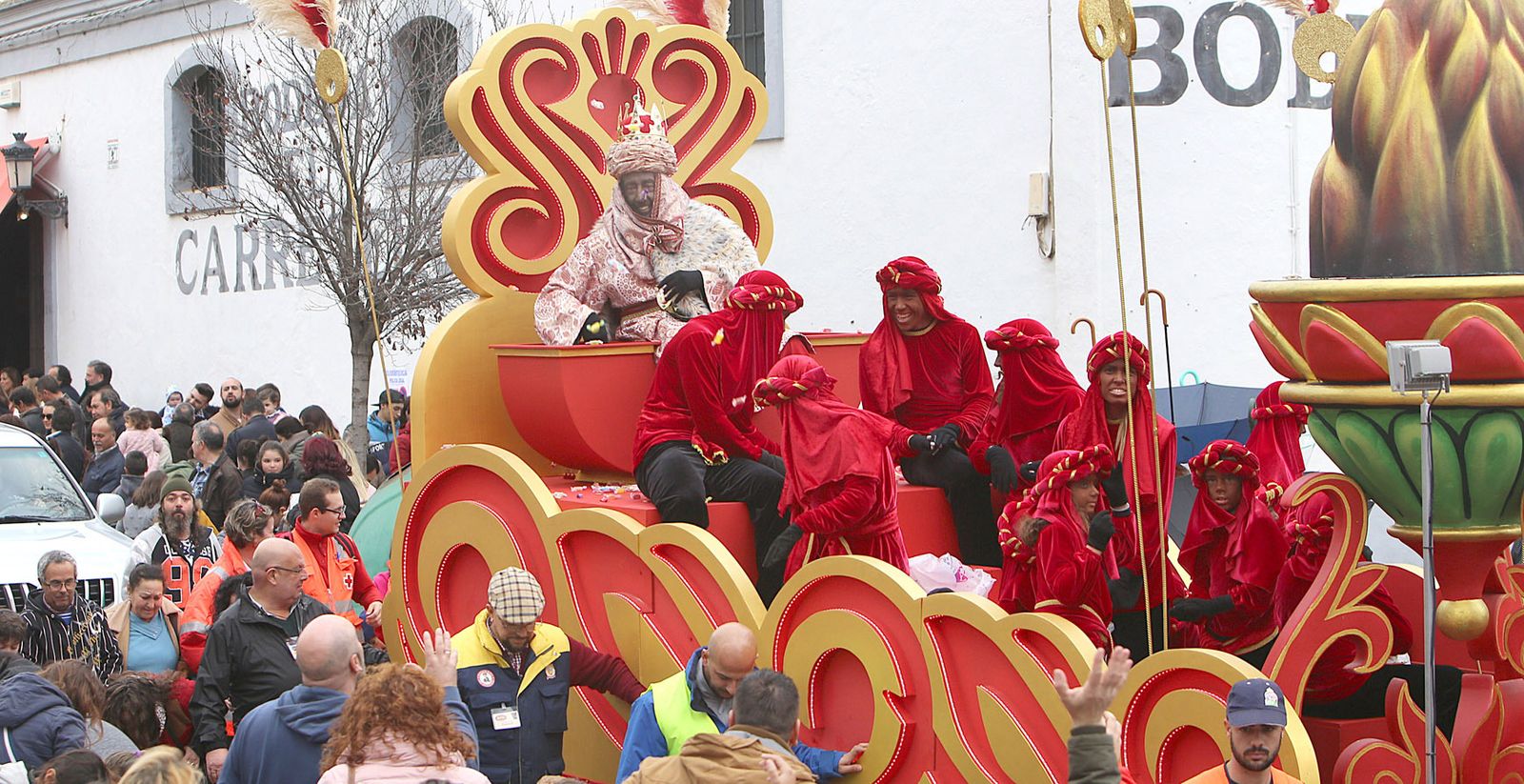 Cabalgata de Reyes, en una pasada edición de las fiestas.
