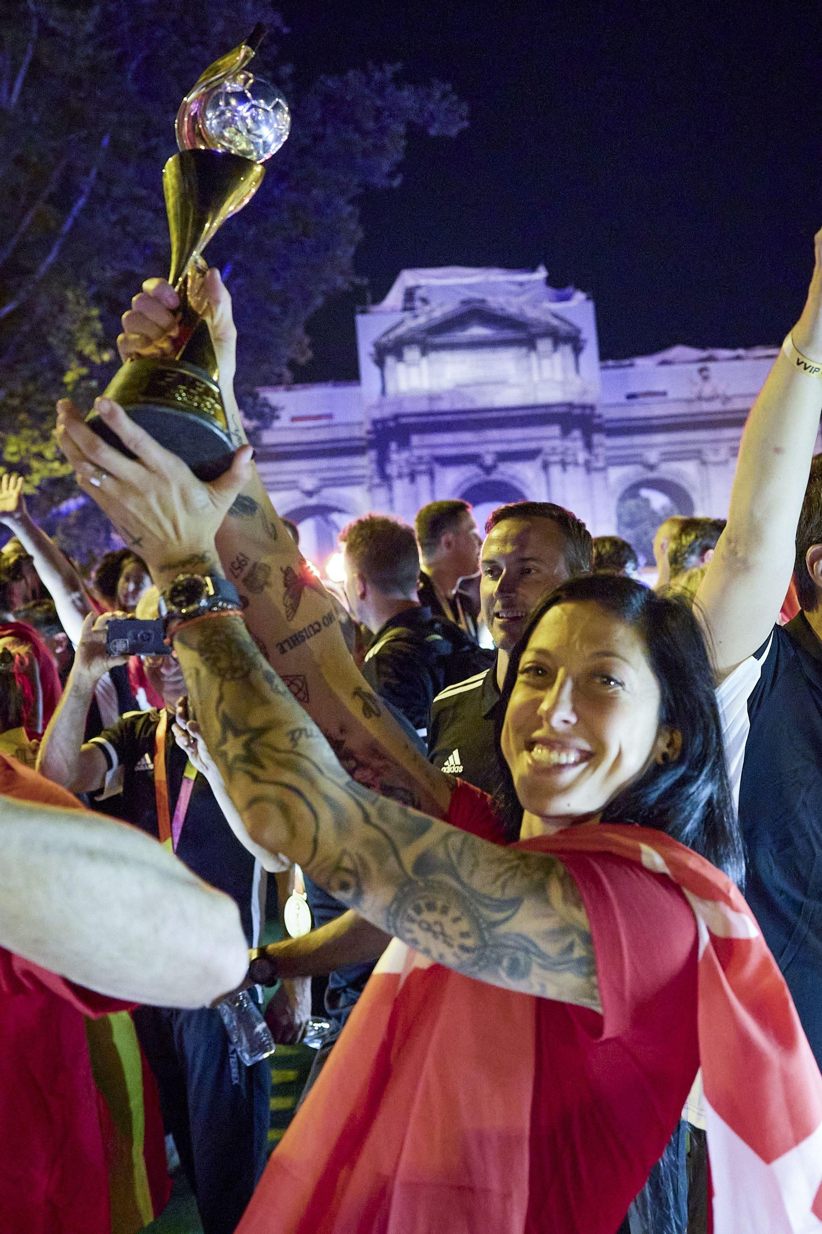Las imágenes de la celebración de las campeonas del Mundo de Fútbol