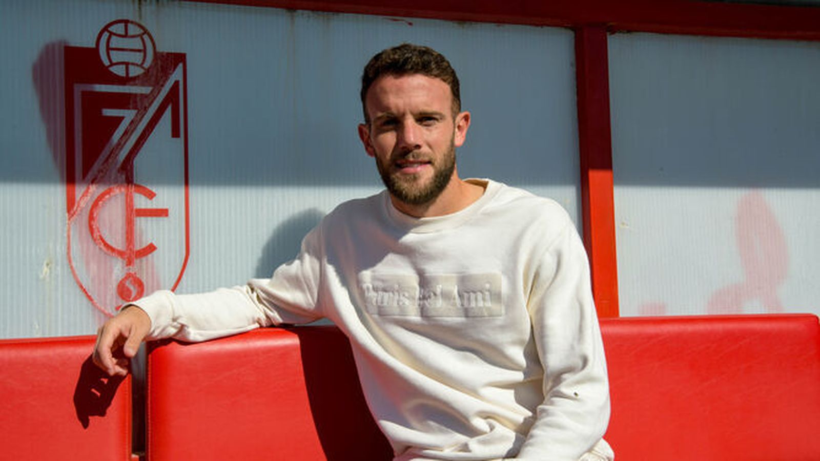 Quini, en la ciudad deportiva del club