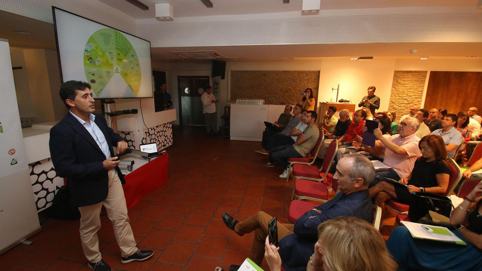 Ricardo Ortiz, Business Manager de Rijk Zwaan Ibérica, fue el primero en tomar la palabra.