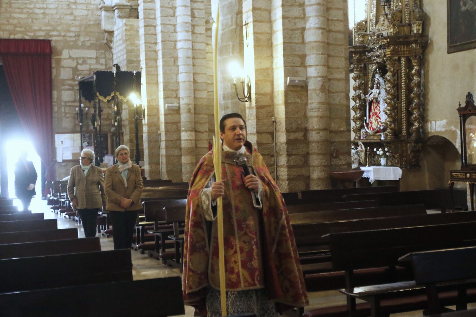 Las fotos de un atípico Domingo de Ramos en San Lorenzo