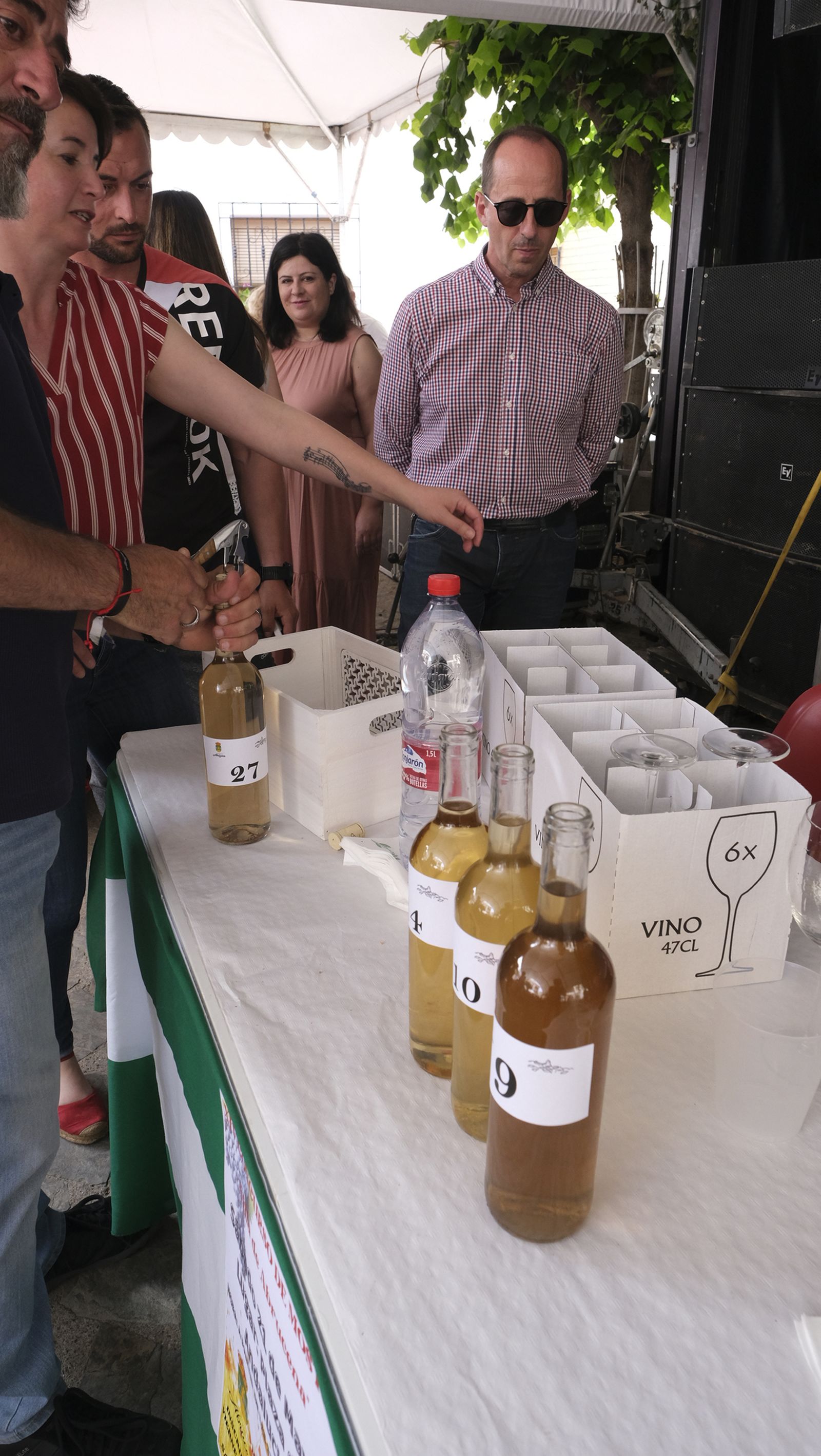 Imágenes del concurso de cata de vinos de las Fiestas de Abrucena 2022