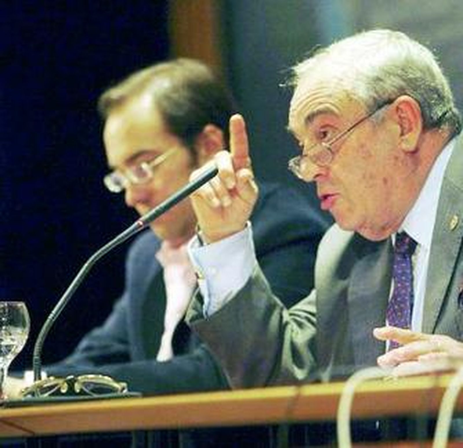 Alfredo Gómez Gil, en su intervención.