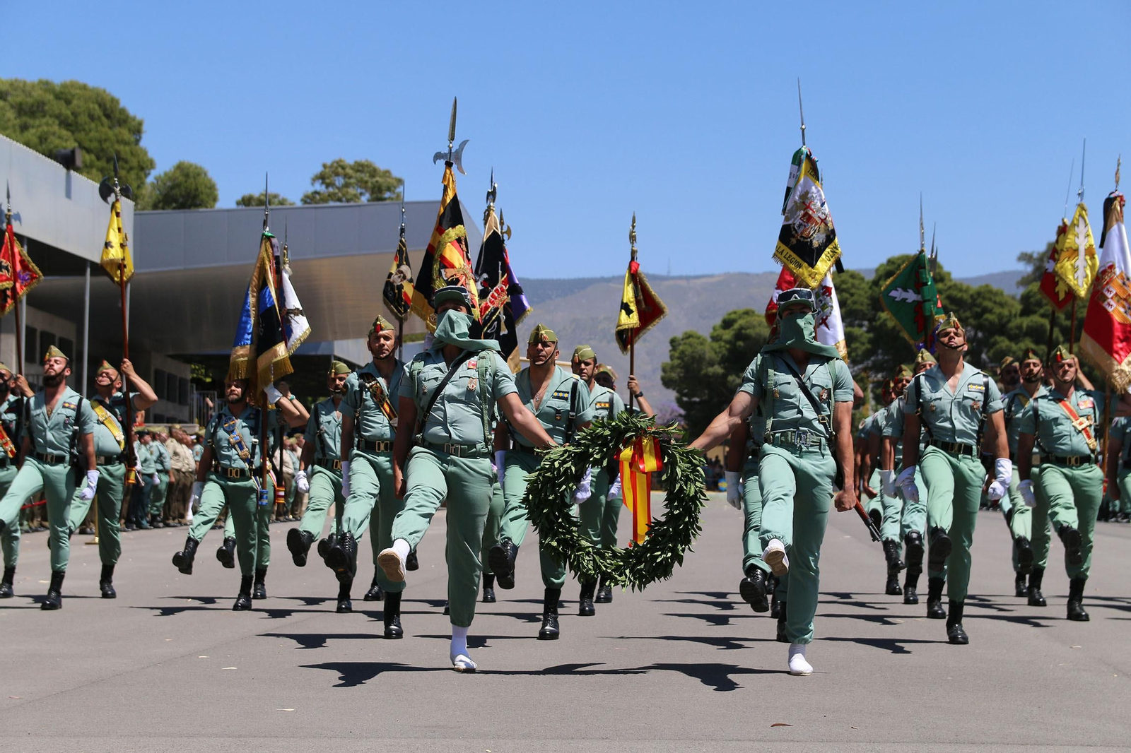 Fotogalería del desfile del Sábado Legionario DIFAS 2022