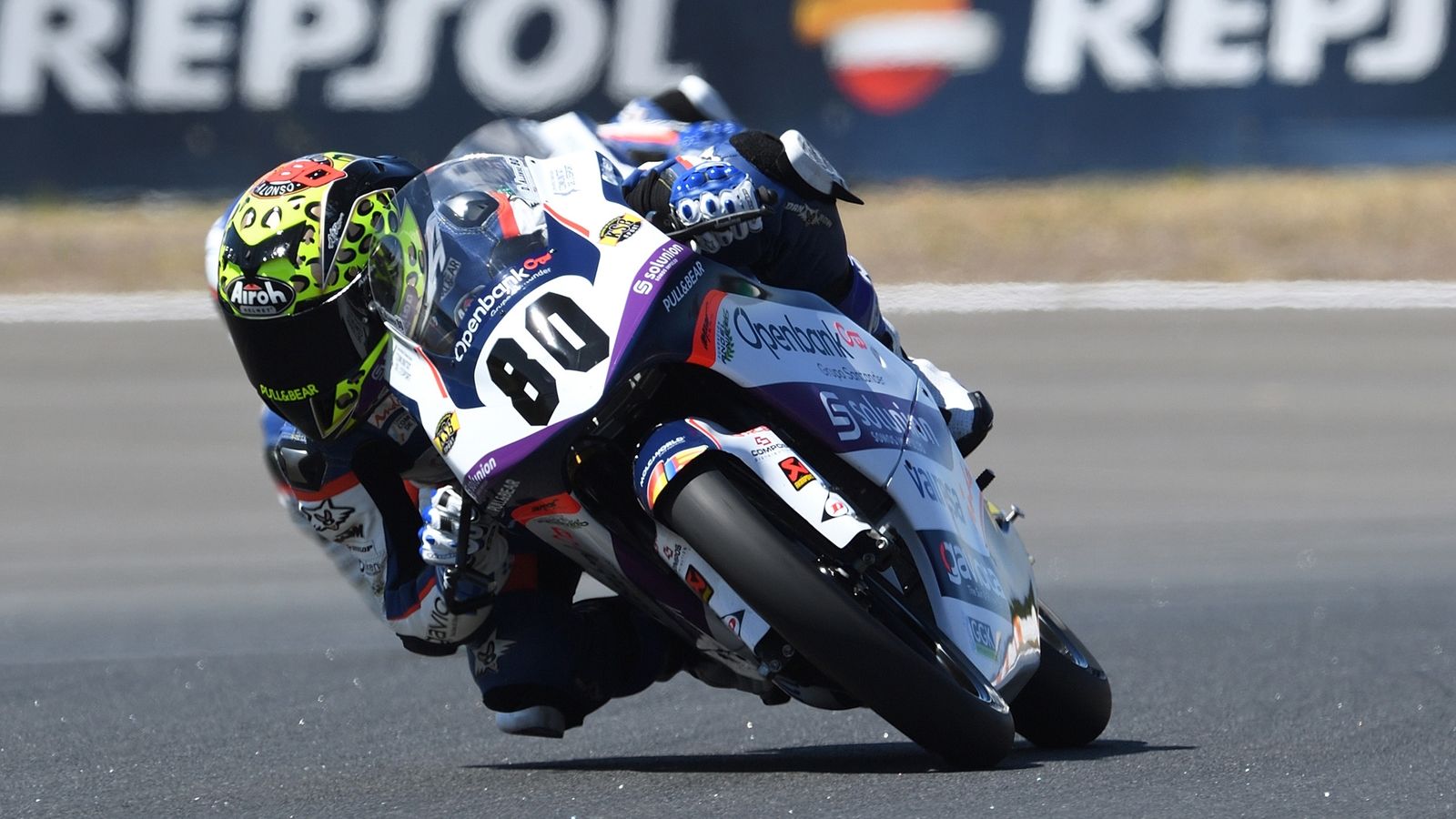 David Alonso, del equipo de Aspar, marcó la 'pole' en la European Talent Cup.