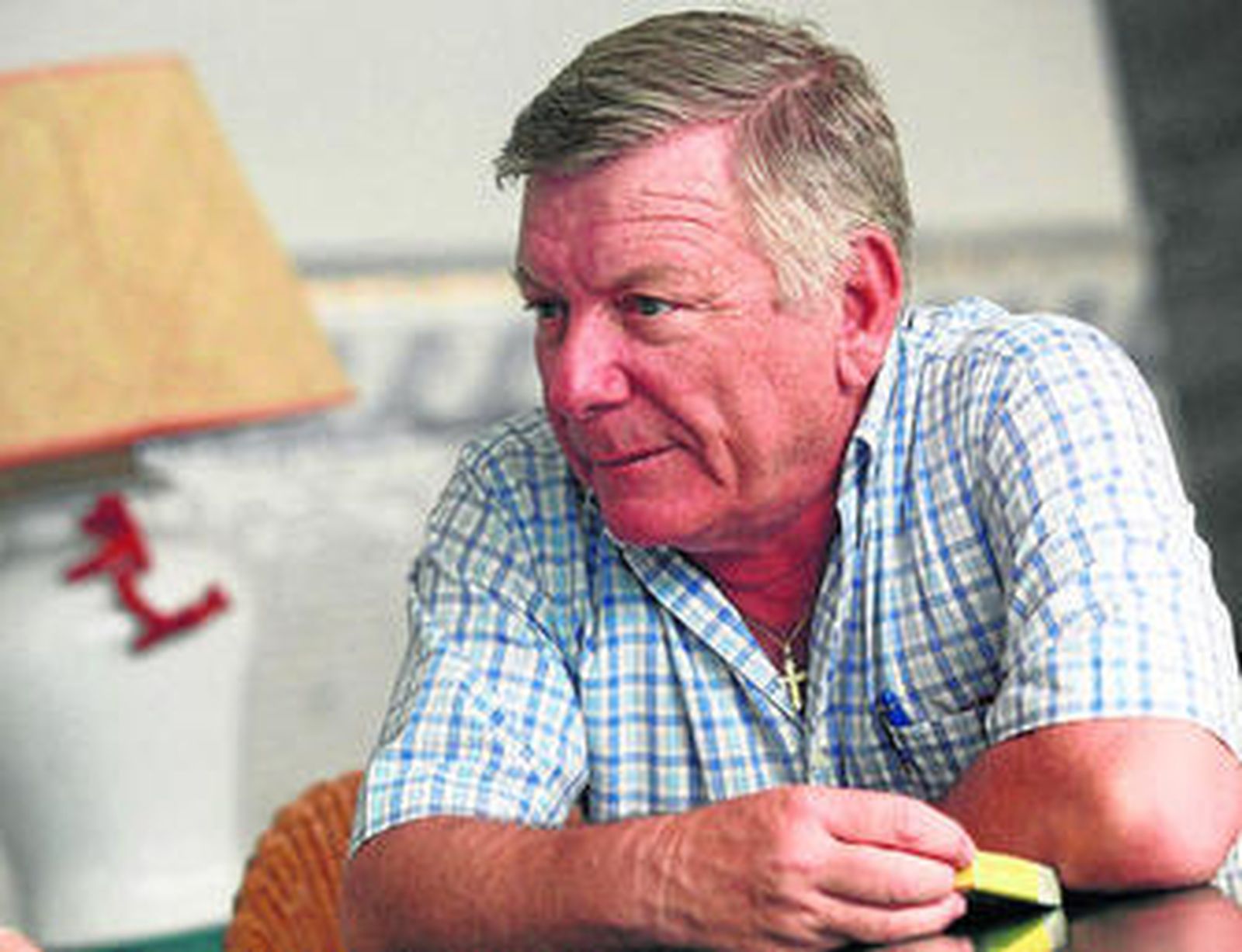 Juan Crespo, durante la entrevista realizada en el Hotel Playa Victoria.