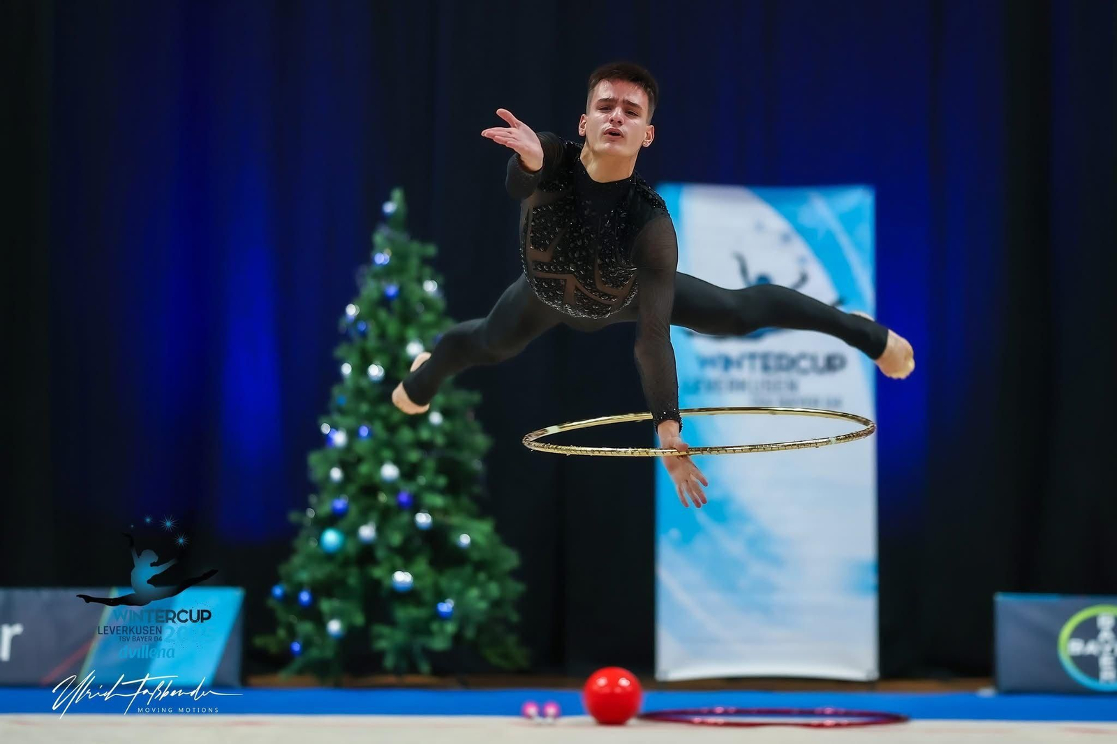 El gimnasta onubense Jesús Casado.