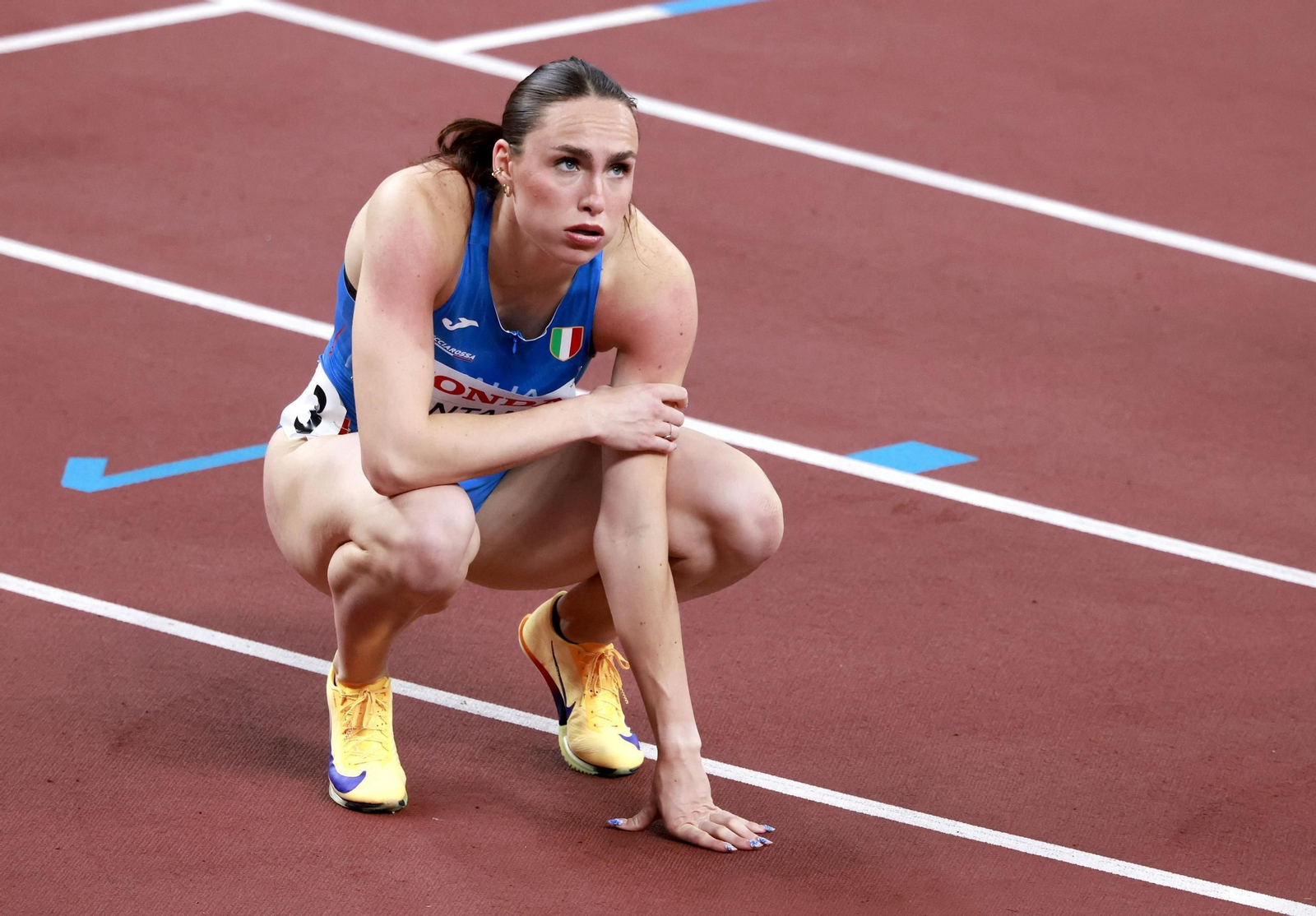 Las fotos de la lesión de Jordan Díaz y del resto de la jornada del Mundial de atletismo