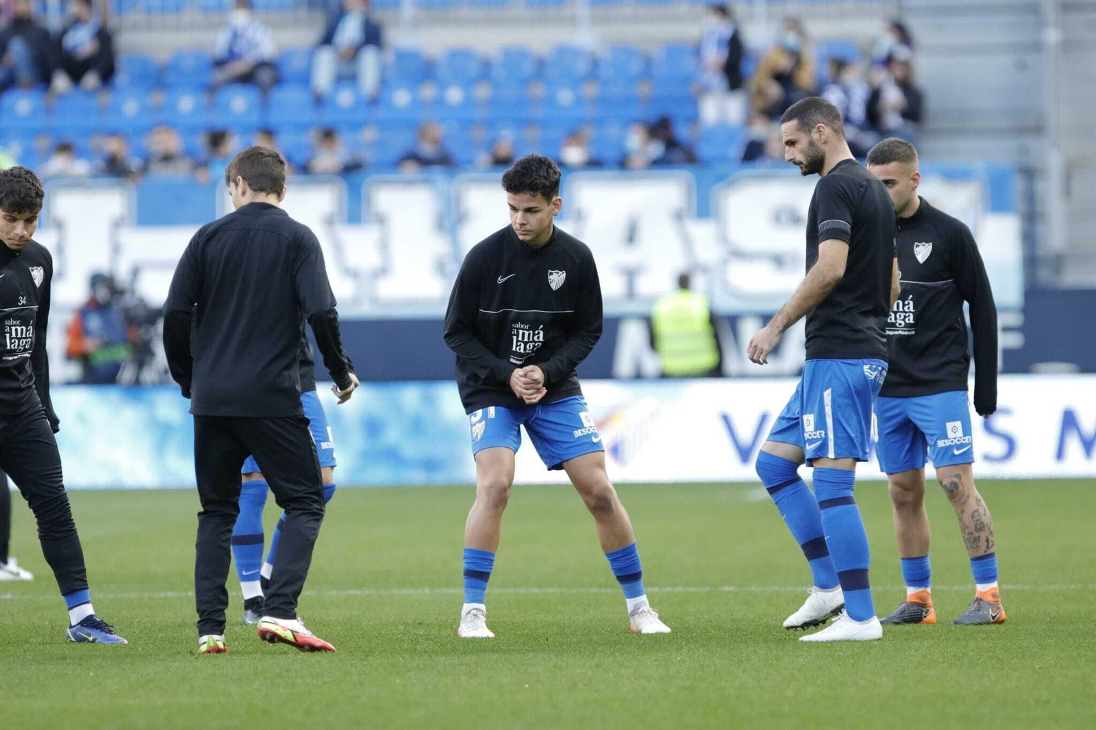 Las fotos del Málaga CF-Sporting de Gijón