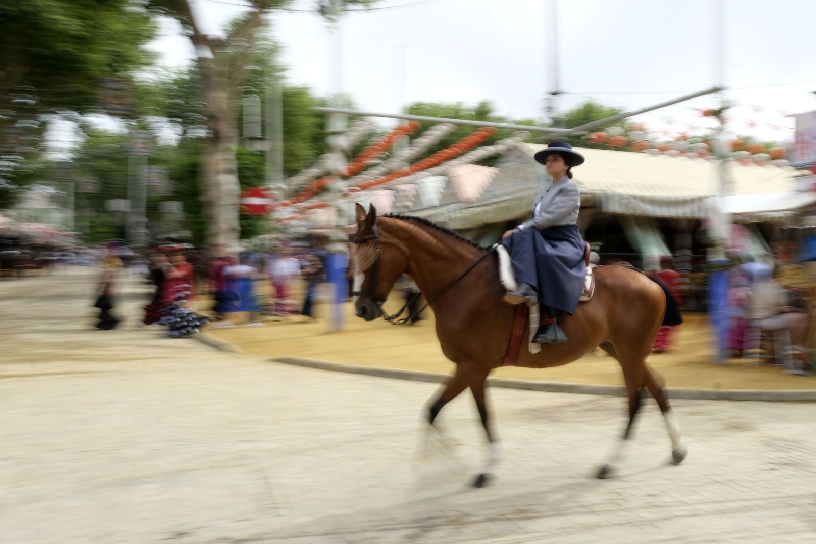 Ambiente un viernes de feria