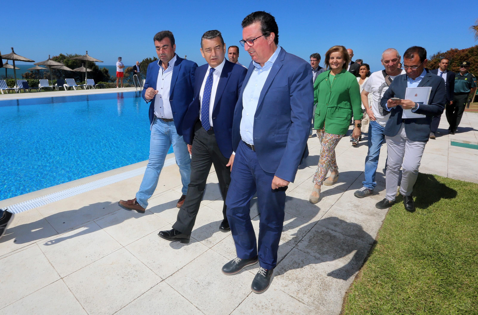 Reapertura del Parador de Mazagón tras el incendio