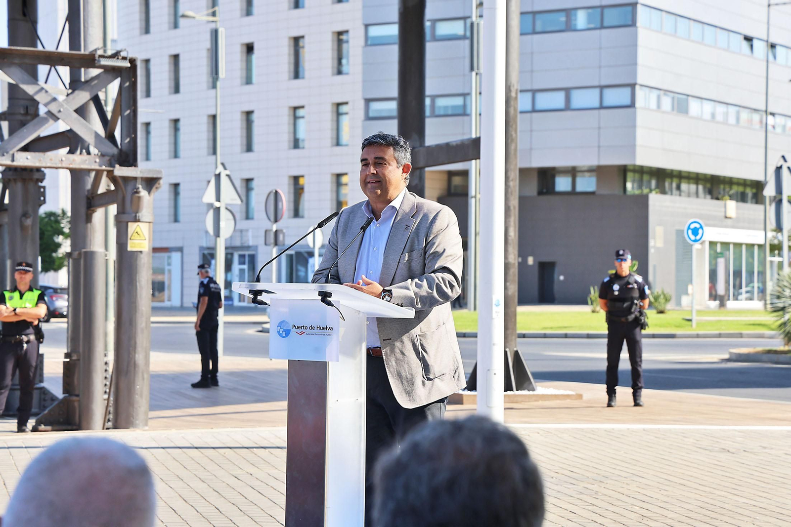 Inauguración de la unión del muelle de la Río Tinto en Imágenes